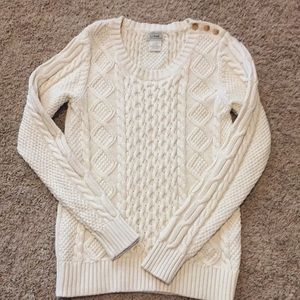 L.L. Bean Cable Knit Fisherman Sweater
